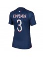 Ženski Nogometna dresi replika Paris Saint-Germain Presnel Kimpembe #3 Domači 2023-24 Kratek rokav